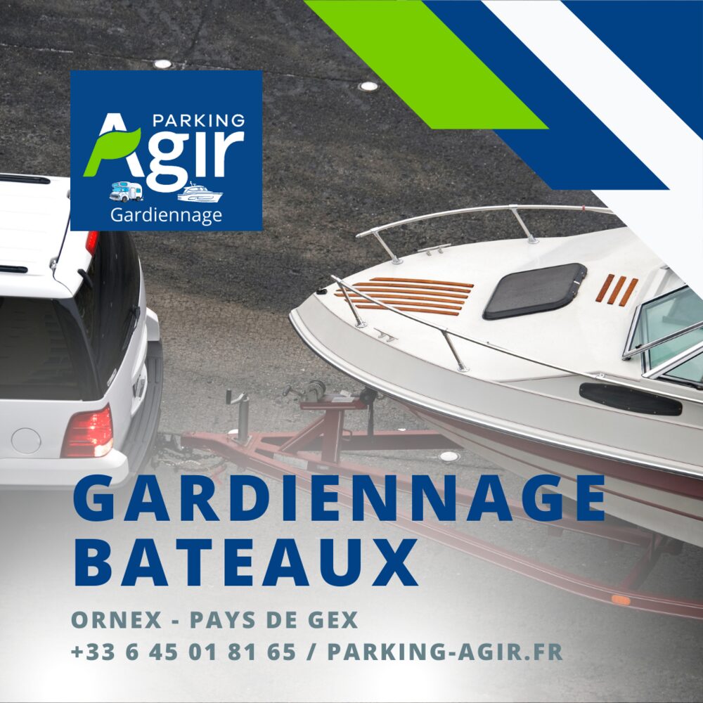 Gardiennage de bateaux Parking-Agir à Ornex