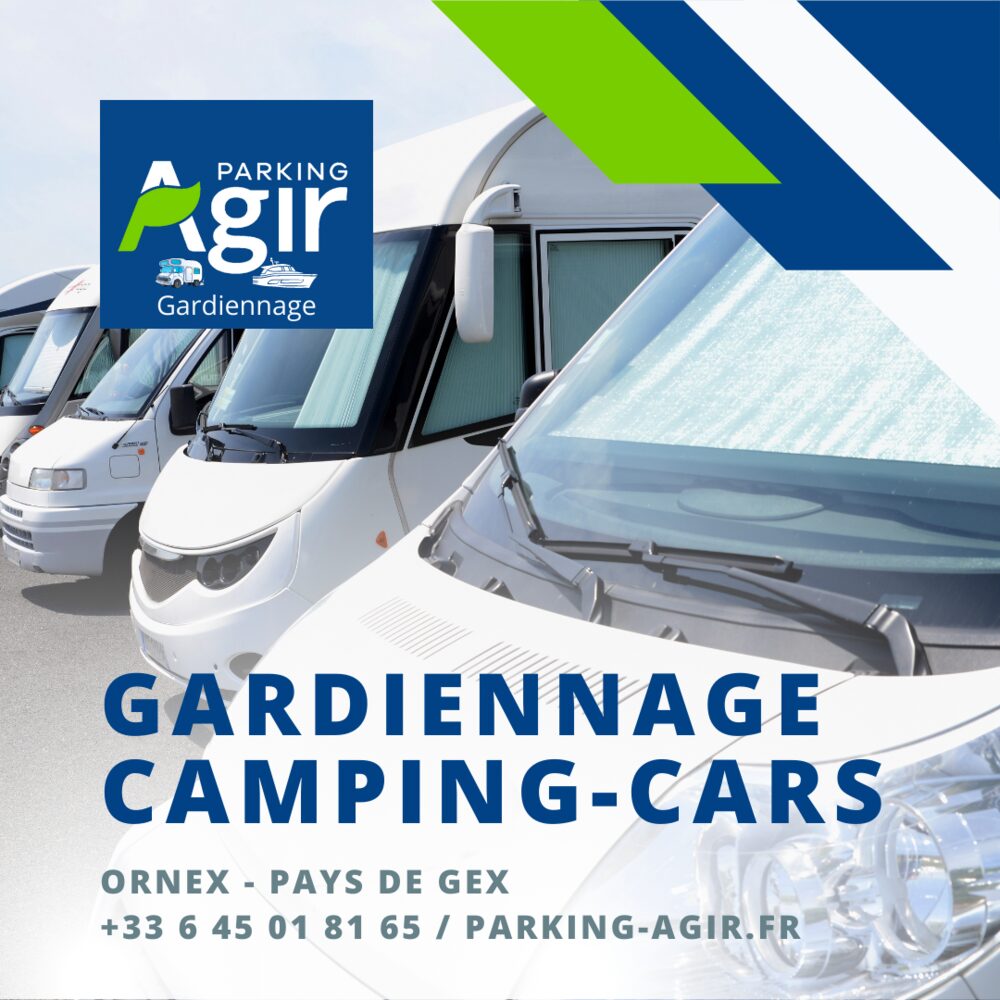 Gardiennage de camping-cars Parking-Agir à Ornex